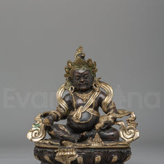 Handmade Wealth Deity Dzambhala Statue