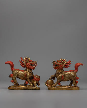 Dragon Set Statue