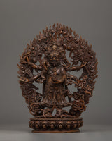 tibetan-white-mahakala-sculpture
