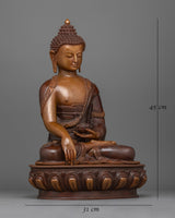 shakyamuni-buddha-oxidized-sculpture-for altar