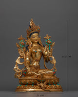 buddhist-goddess-green-tara-sculpture