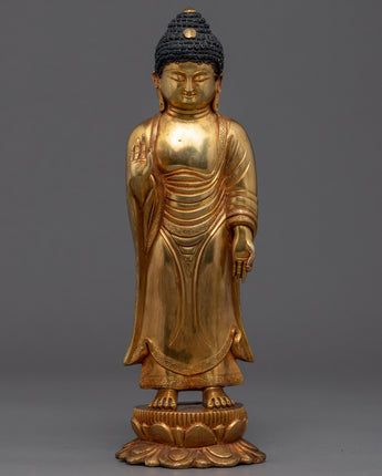 Standing Shakyamuni Buddha Statue