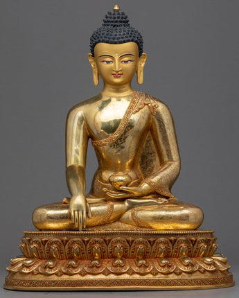 Tibetan Shakyamuni Buddha Sculpture