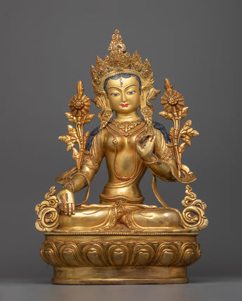 White Tara Sculpture