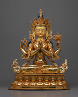 seated-four-arms-chenrezig