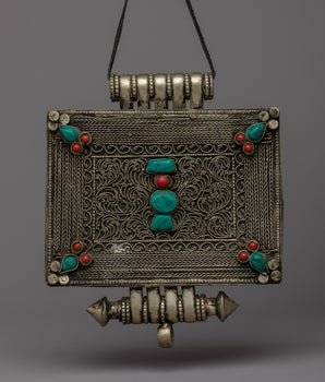 Stunning Ghau Pendant | Unique Spiritual Jewelry