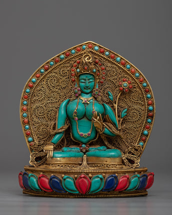 White Tara Statue