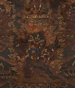 Old Vintage Vajrakillaya Tibetan Shakya Tradition Painting | Dorje Phurba Thangka