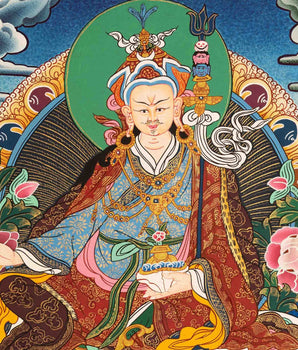 Guru Rinpoche Thangka Painting | Padmasambhava Thangka | Zen Buddhism