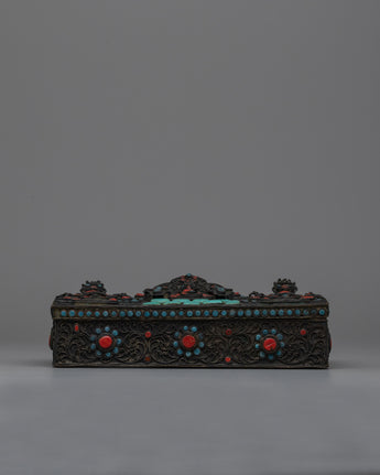 Tibetan Buddhist Jewelry Box