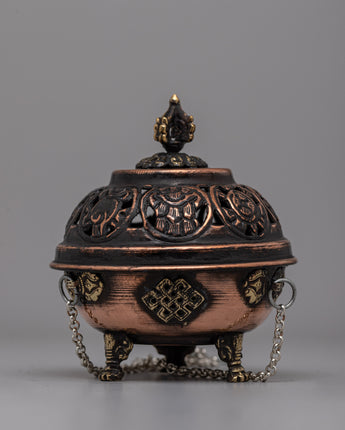 Hanging Tibetan Incense Burner