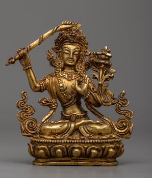 Manjushri Sadhana Statue | Embodying the Enlightened Mind of the Bodhisattva