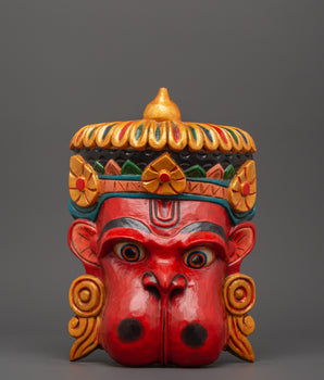 Hindu Deity Hanuman Mask