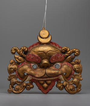 Handcrafted Kritimukha Mask