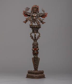 Oxidized Copper Phurba