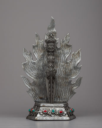 Iron Phurba Ritual Dagger
