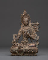 Buddhist Handmade Red Tara Statue