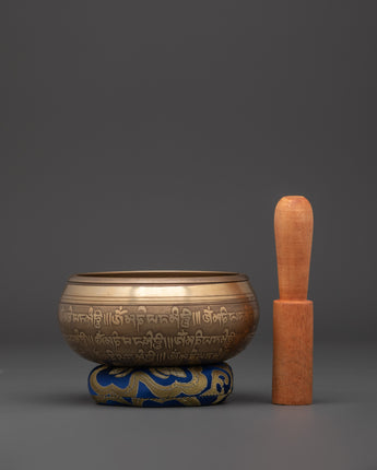 Traditional Buddhist Singing Bowl