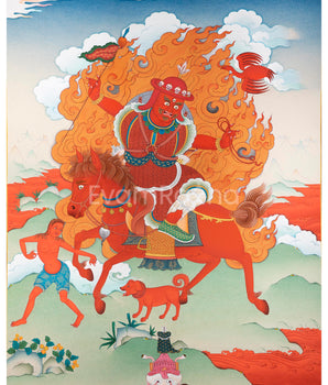 Sonrig Chegha Thangka Print