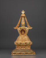 Tibetan Buddhist Stupa Sculpture