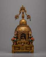 Premium Tibetan Tomb or Stupa Statue