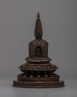 Oxidized Copper Stupa