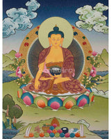 Shakyamuni Buddha Thangka