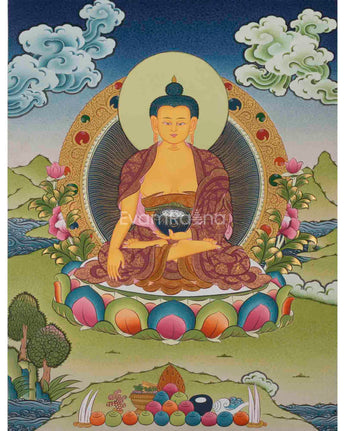 Shakyamuni Buddha Thangka