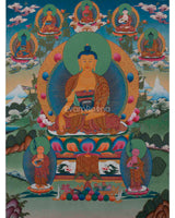 Shakyamuni Buddha Thangka