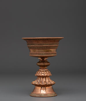 traditional copper lamp