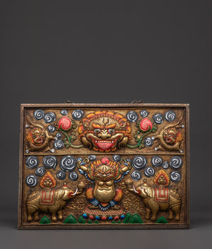 Brass Wall Hanging Art