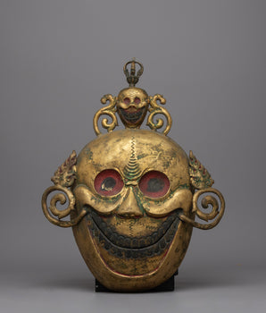 Skull Mask Wall Hanging