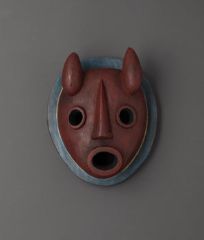 Tibetan Demon Wall Mask