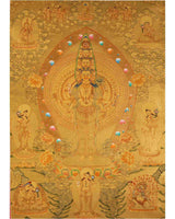 1000 Armed Avalokiteshvara Thangka