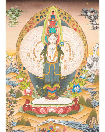 1000 Armed Bodhisattva Guanyin Chenrezig