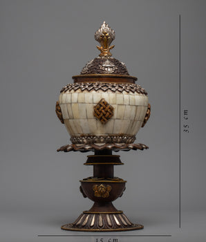 Lotus Rice Bowl | Buddhist Gift