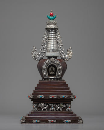 Handcrafted Buddha Stupa