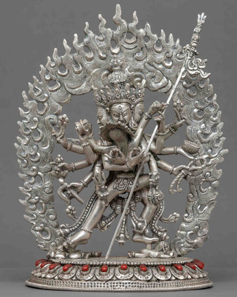 12 Armed Chakrasamvara Statue