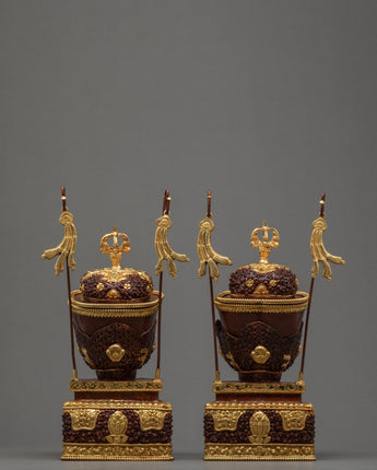 Buddhist Kapala Set