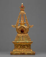 Gold Plated Chorten