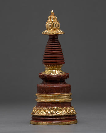 Handcrafted Buddha Stupa