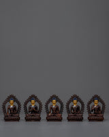 Five Dhyani Buddhas Sculpture