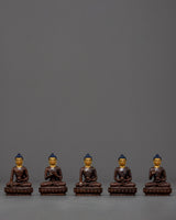 Five Dhyani Buddhas Sculpture