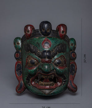 Buddhist Bhairva Mask | Wooden Mask