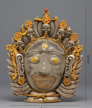 Bhairav Crystal Face | Wall Hanging Decoration