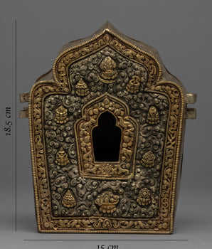 Buddhist Gahu Box | Handmade Nepalese Craft