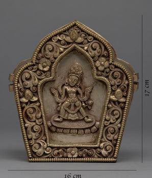 Tibetan Ghau Prayer Box | Handmade Nepalese Artwork