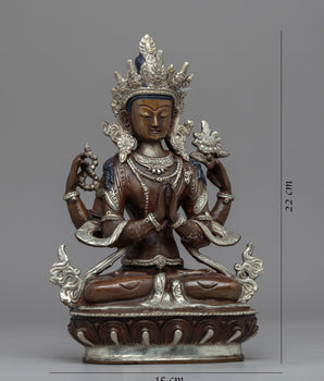 Bodhisattva Chenrezig Statue | Machine-Made Sculpture