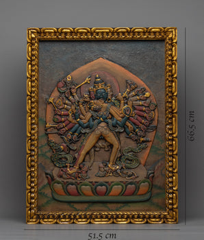 Cakrasamvara Relief Art | Buddhist Himalayan Art