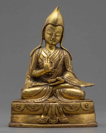 Je Tsongkhapa decor statue